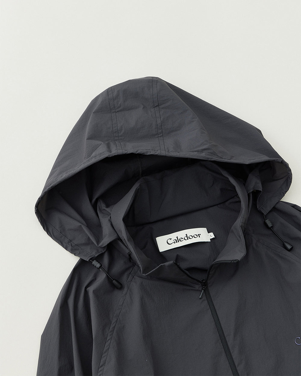 Lightweight Packable Hooded Zip Blouson