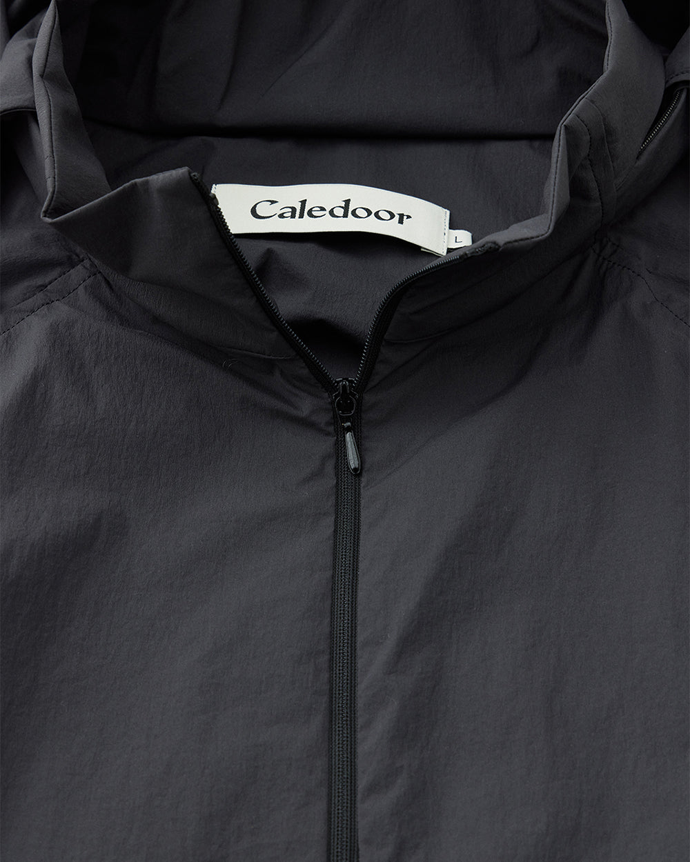 Lightweight Packable Hooded Zip Blouson
