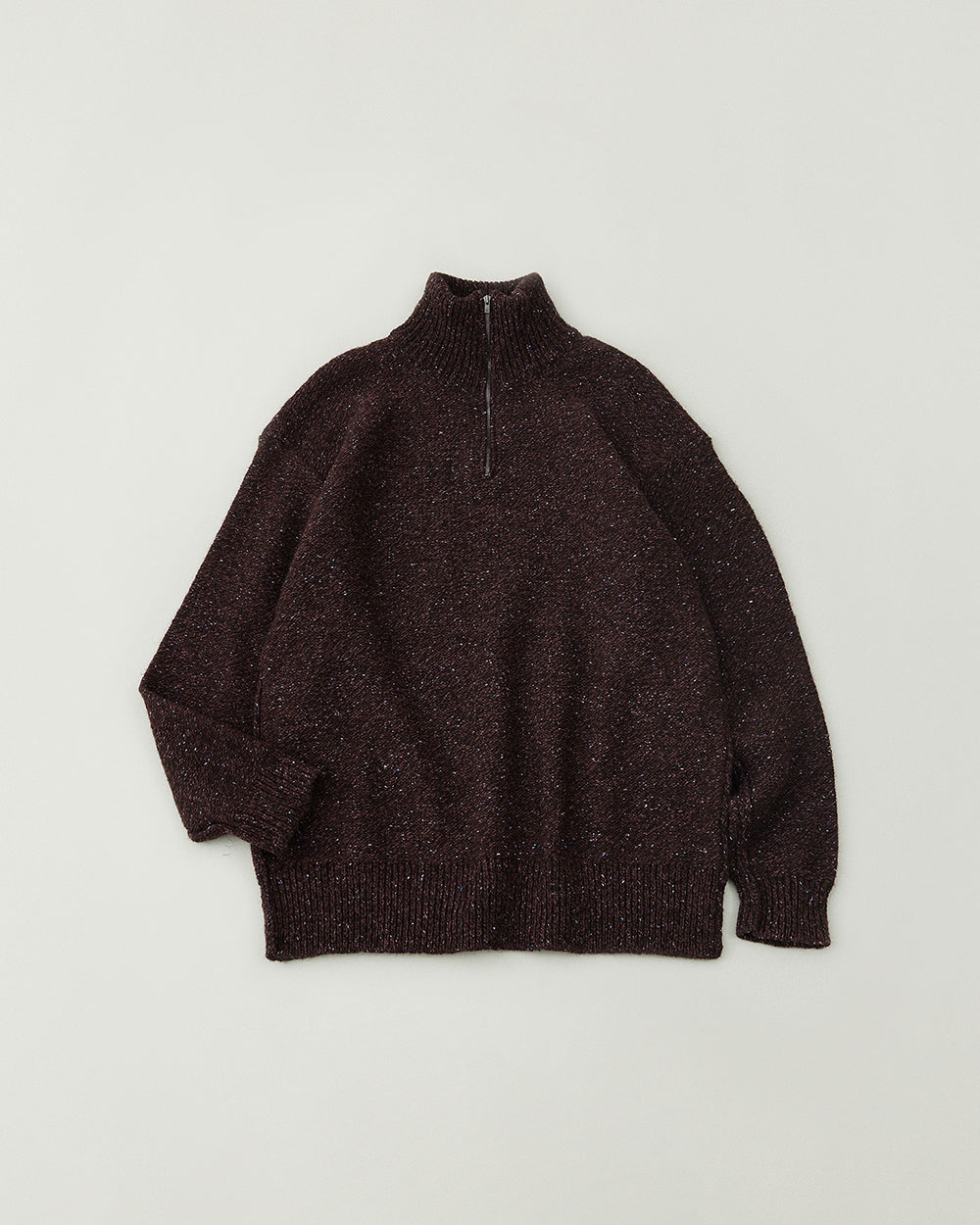 British Wool Half Zip Knit Made by macalastair