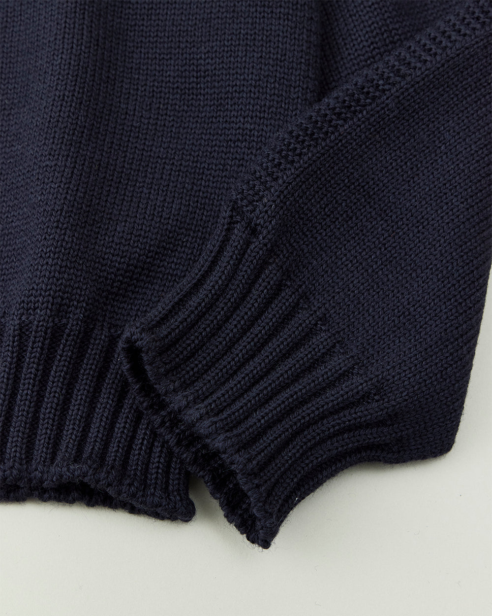 Merino Wool zip-up jumper Made by GUERNSEY WOOLLENS