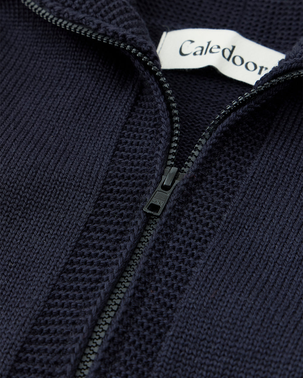 Merino Wool zip-up jumper Made by GUERNSEY WOOLLENS