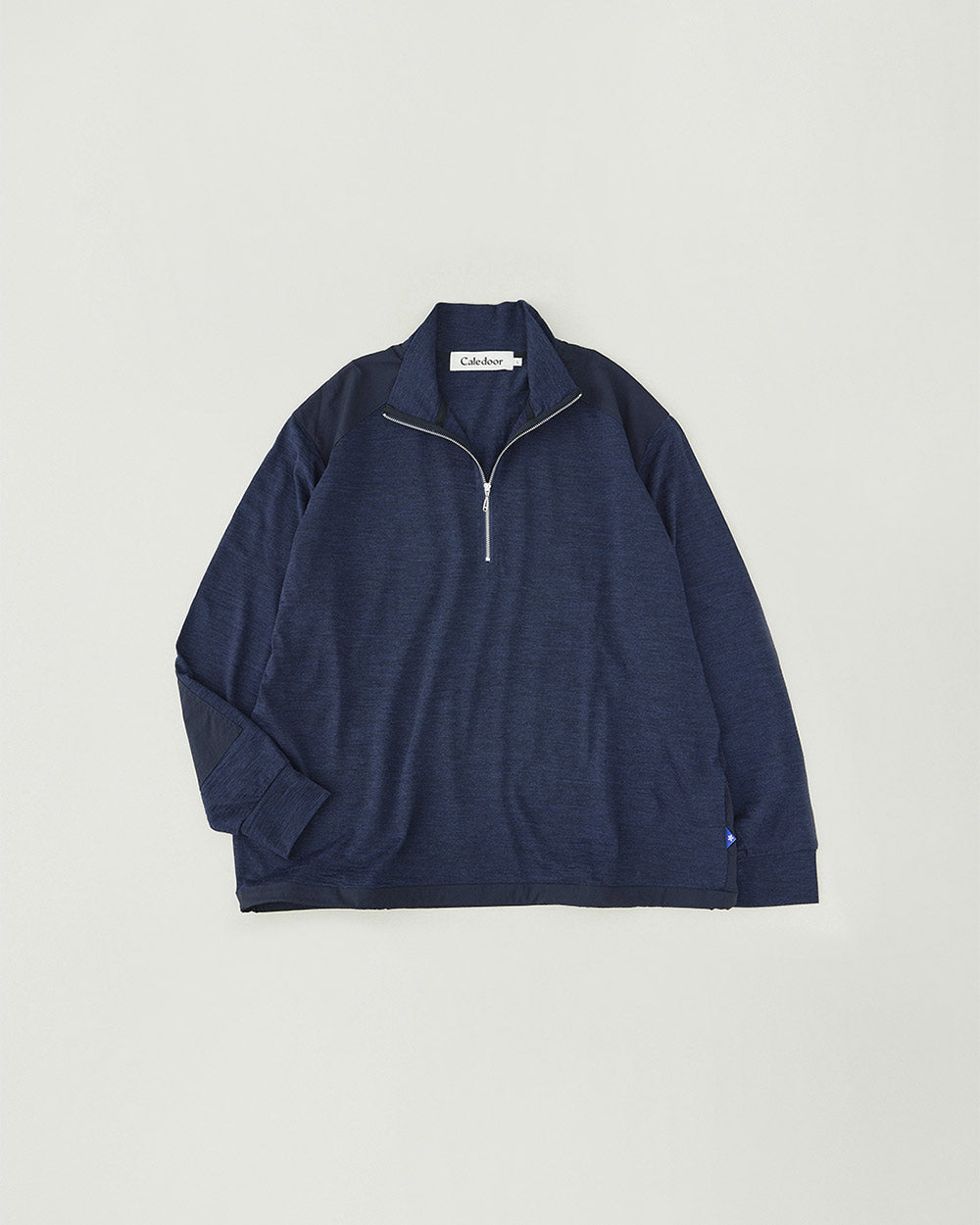 Light Merino Wool Half Zip Sweater