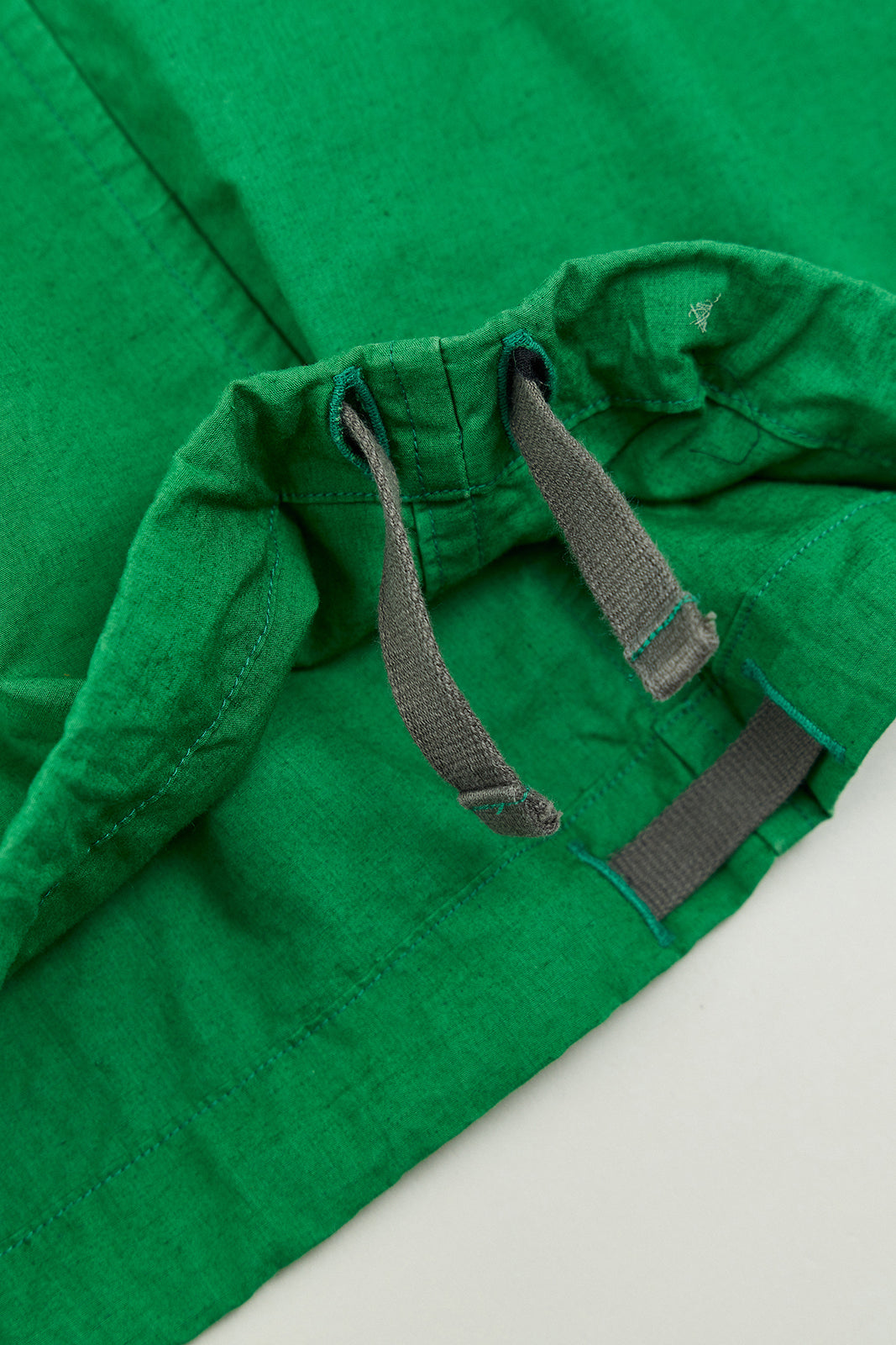 Cotton Linen Typewriter Hooded Smock