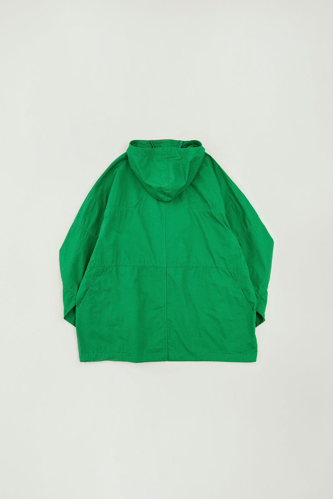 Cotton Linen Typewriter Hooded Smock