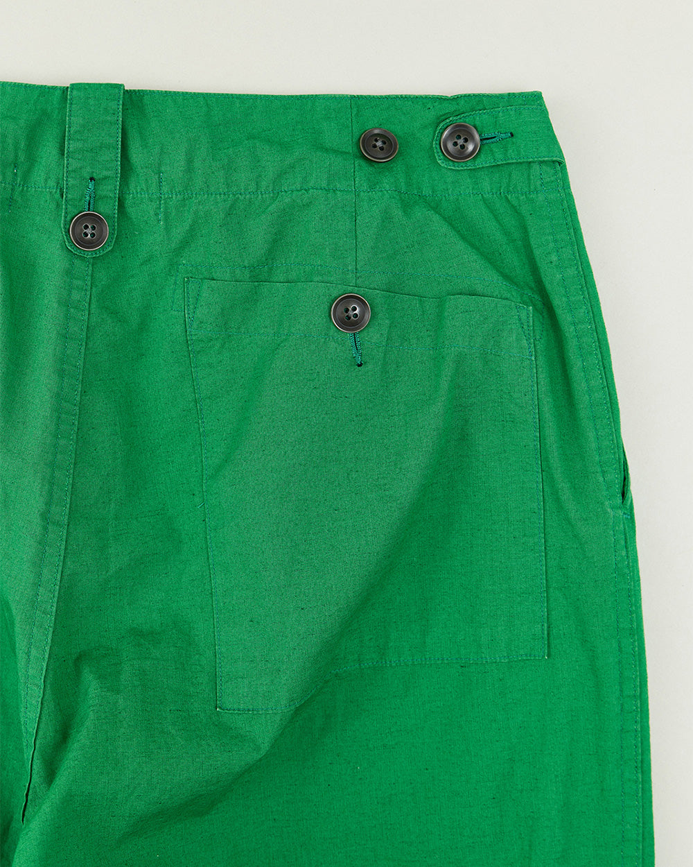 Cotton Linen Typewriter Combat Trousers