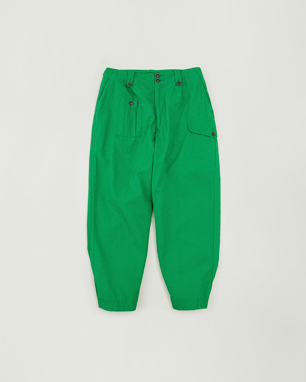 Cotton Linen Typewriter Combat Trousers