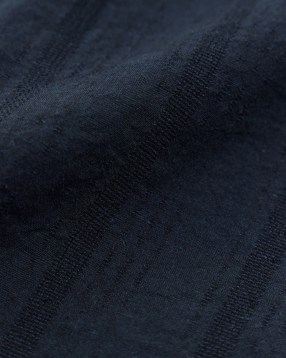 Grandad Collar Dobby Stripe Shirt