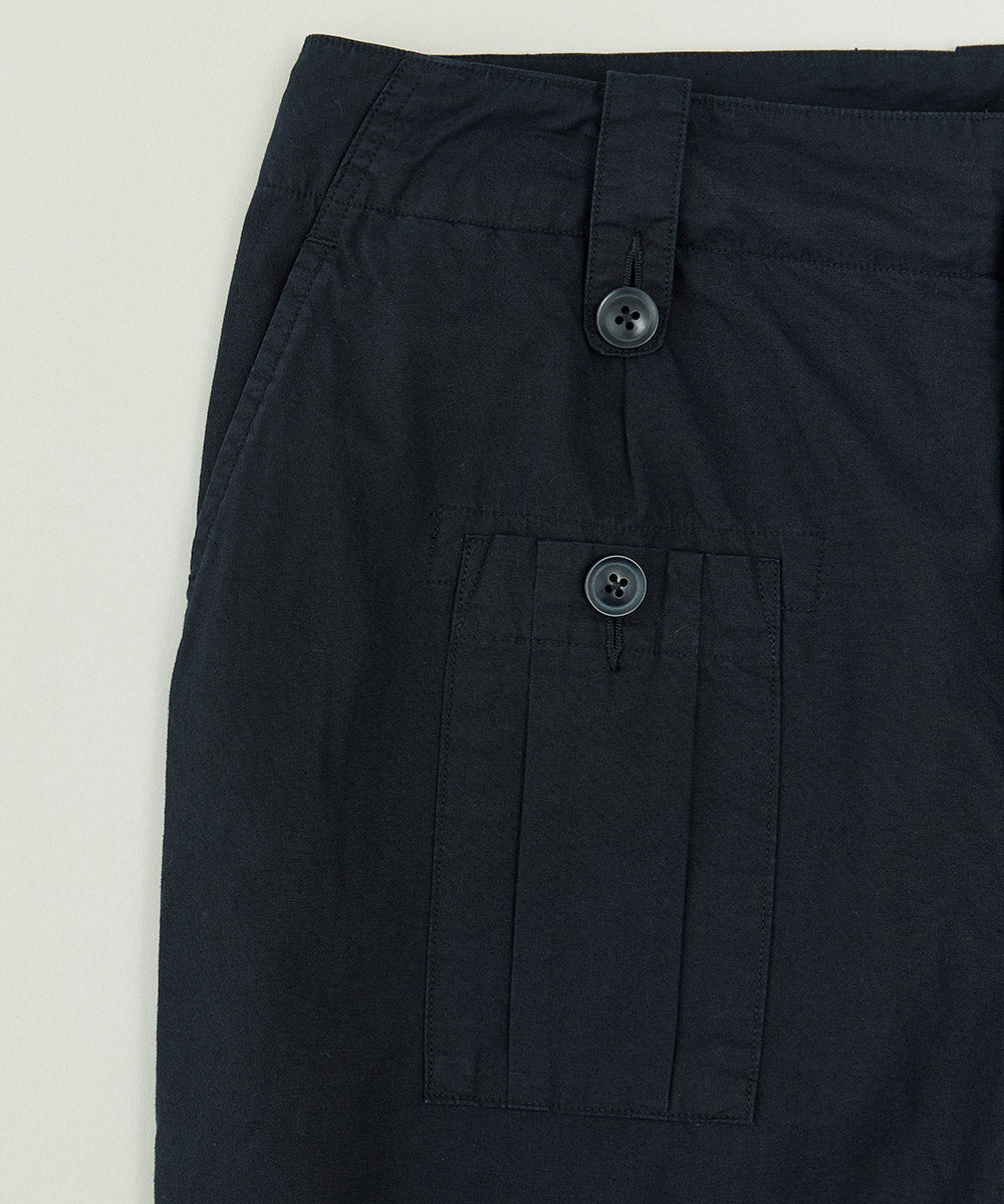 Cotton Linen Typewriter Combat Trousers