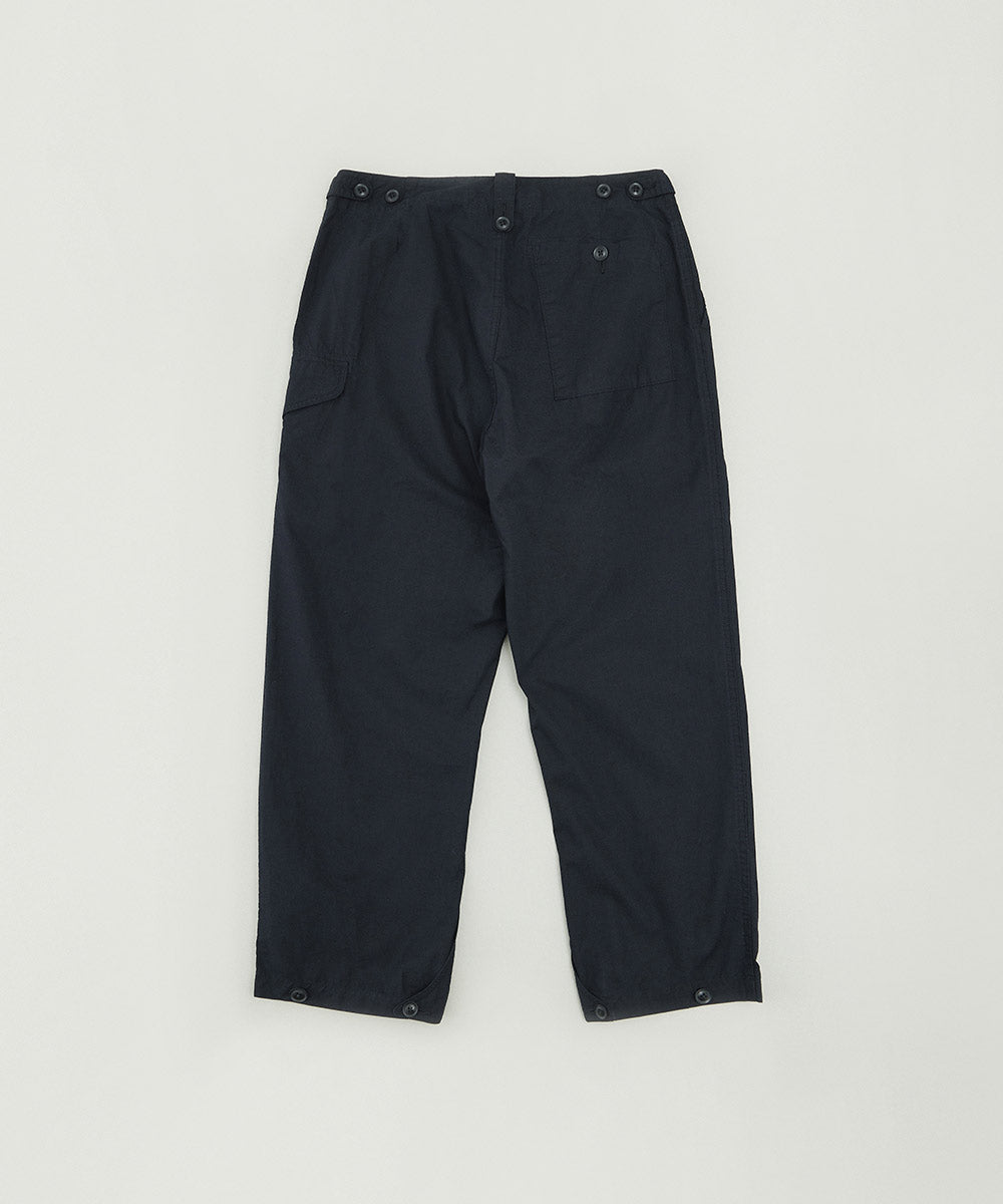Cotton Linen Typewriter Combat Trousers