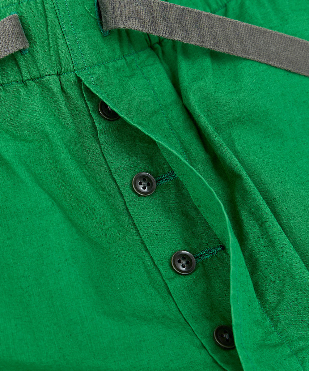 Cotton Linen Typewriter Wide Easy Trousers