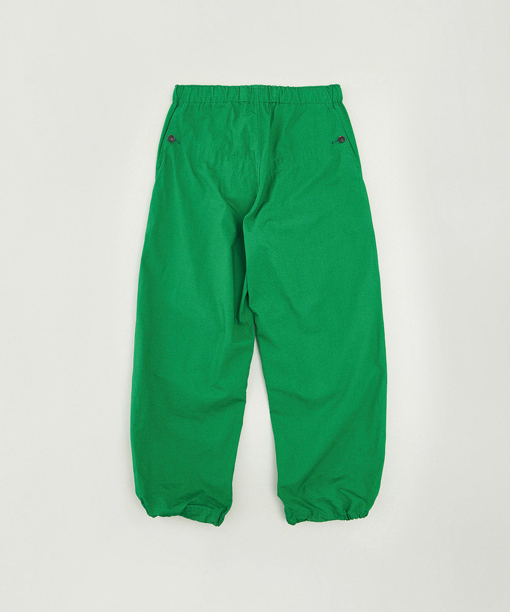Cotton Linen Typewriter Wide Easy Trousers