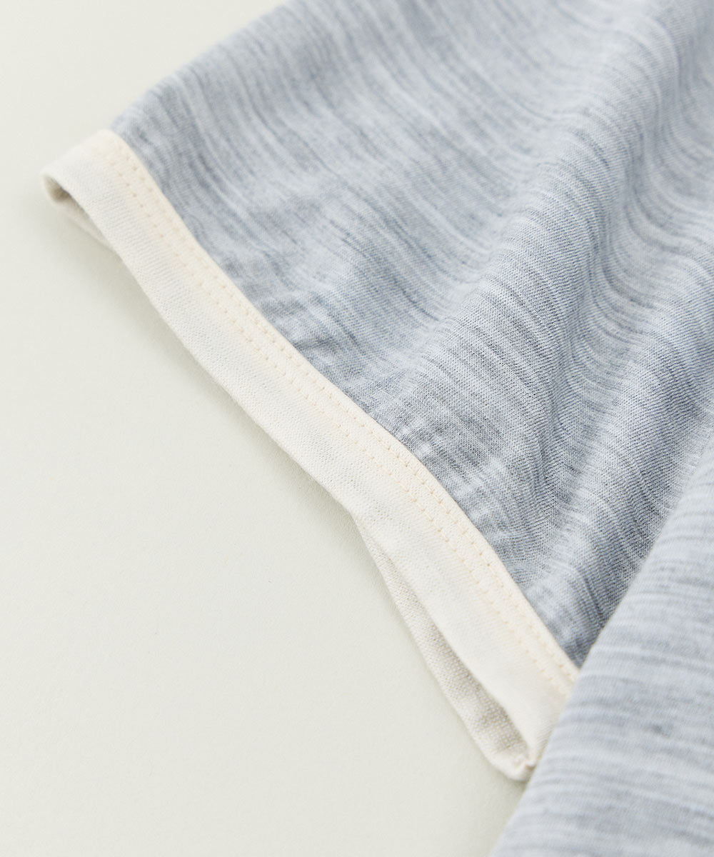 Light Merino Wool Ringer T-shirt