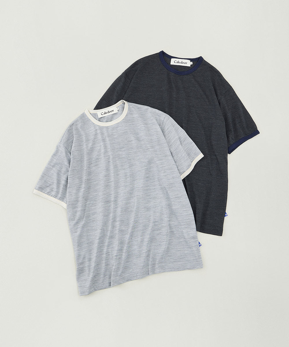 Light Merino Wool Ringer T-shirt