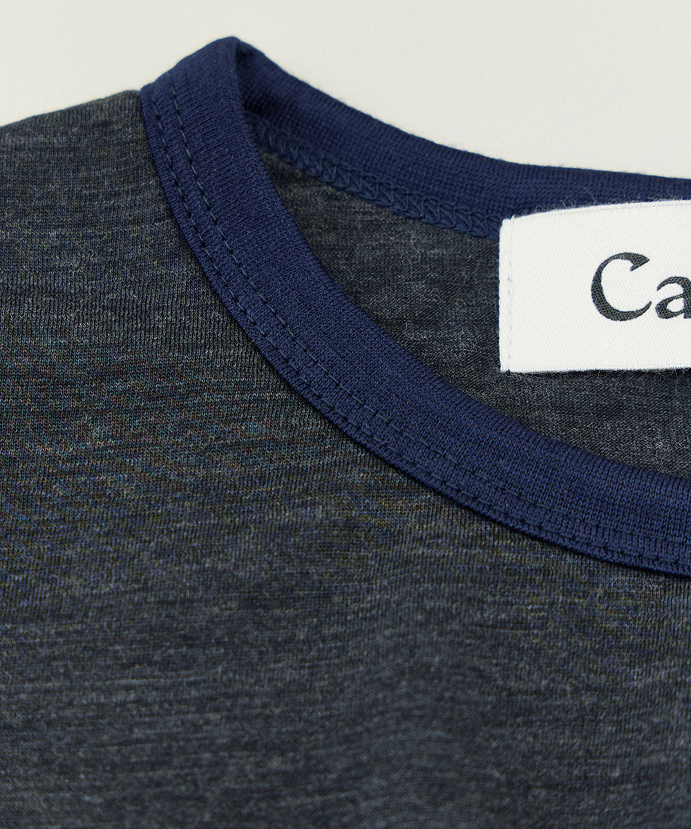 Light Merino Wool Ringer T-shirt