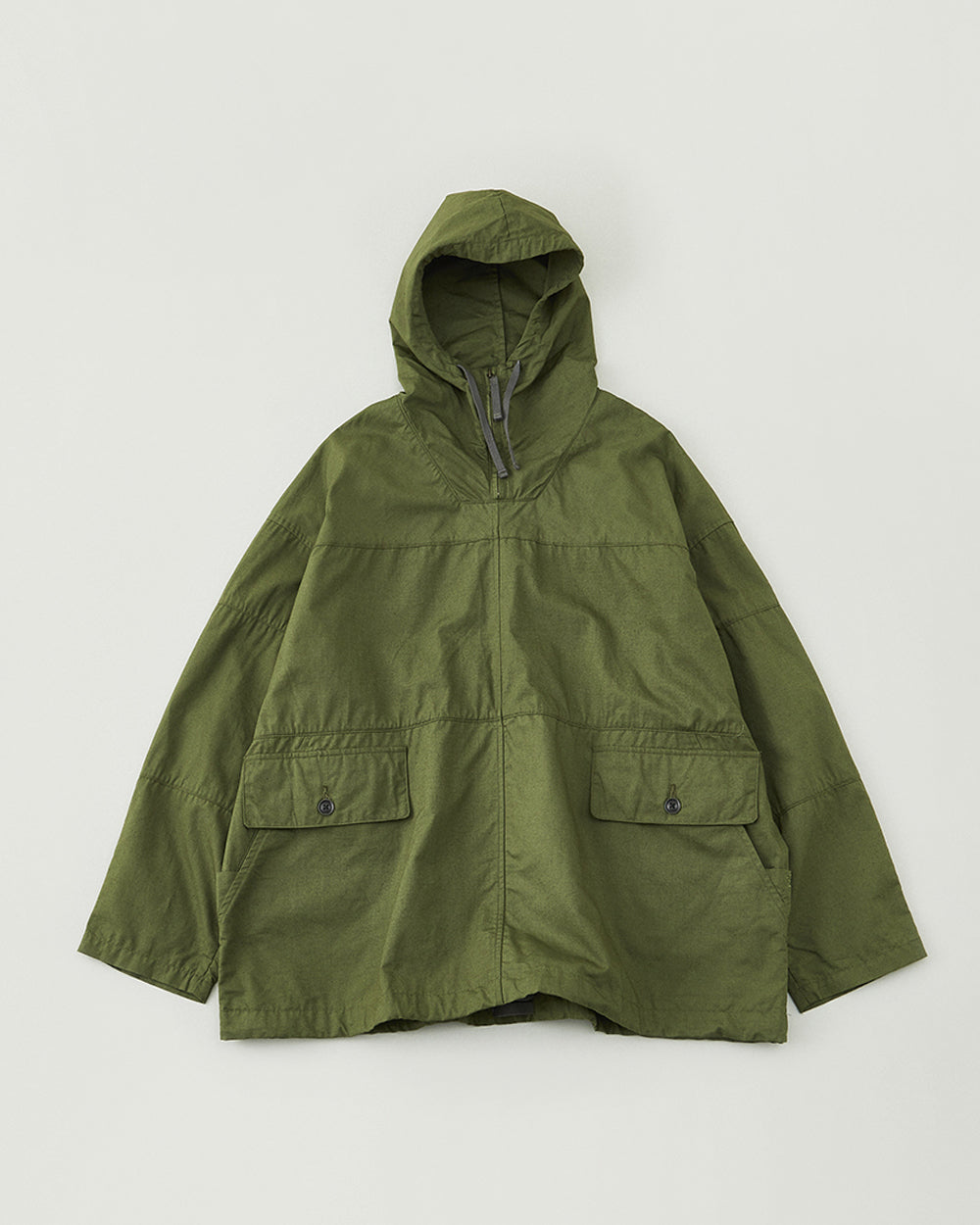 Oxford Cloth Hooded Smock