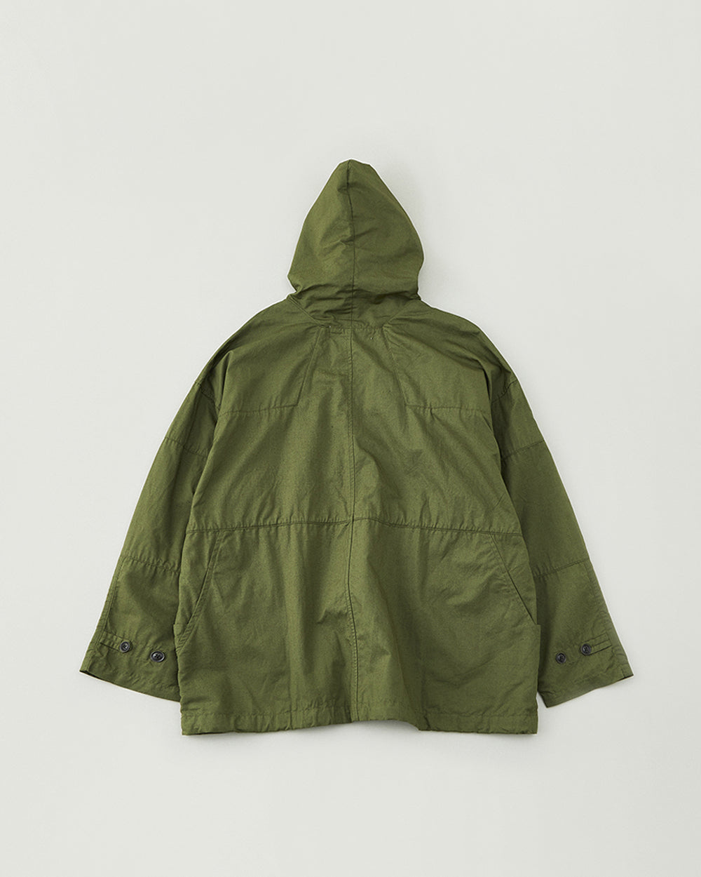 Oxford Cloth Hooded Smock