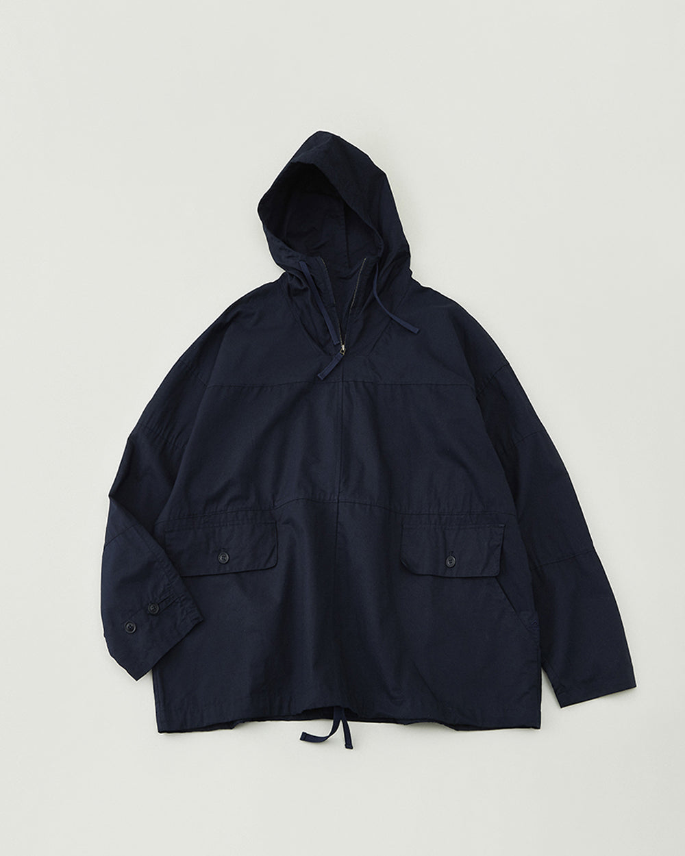 Oxford Cloth Hooded Smock
