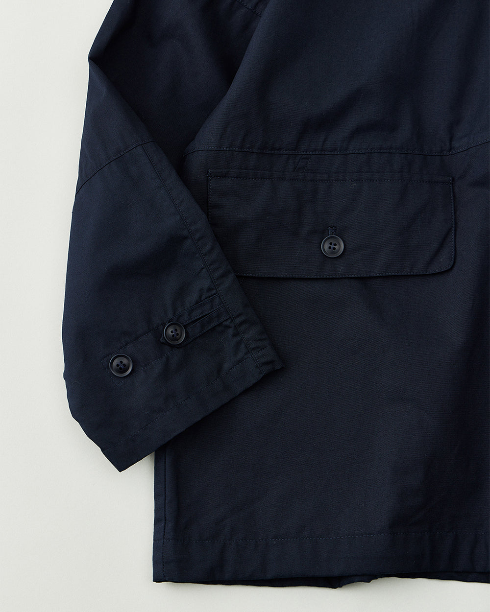 Oxford Cloth Hooded Smock