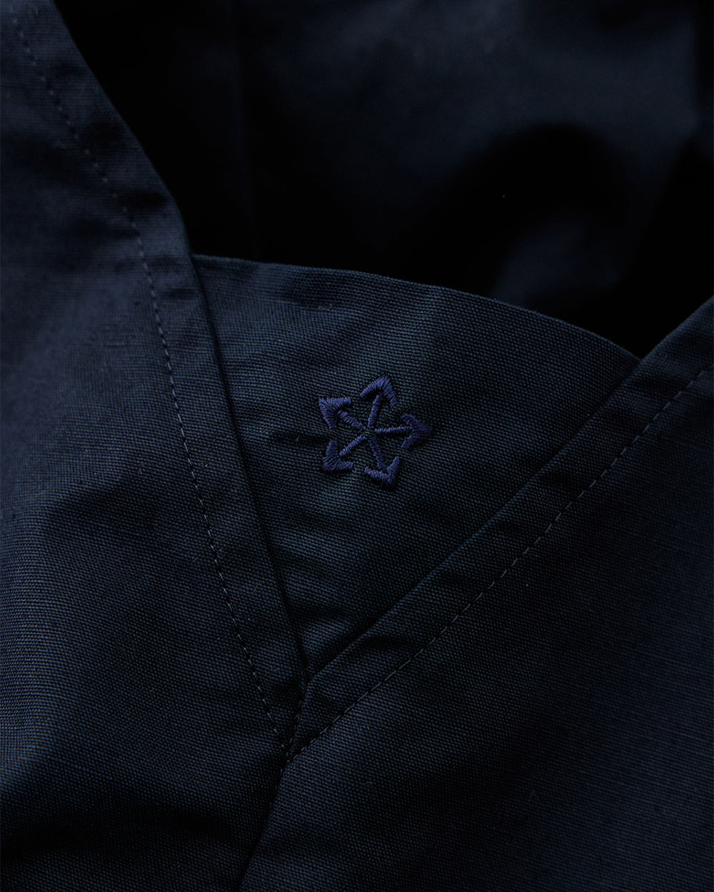 Oxford Cloth Hooded Smock