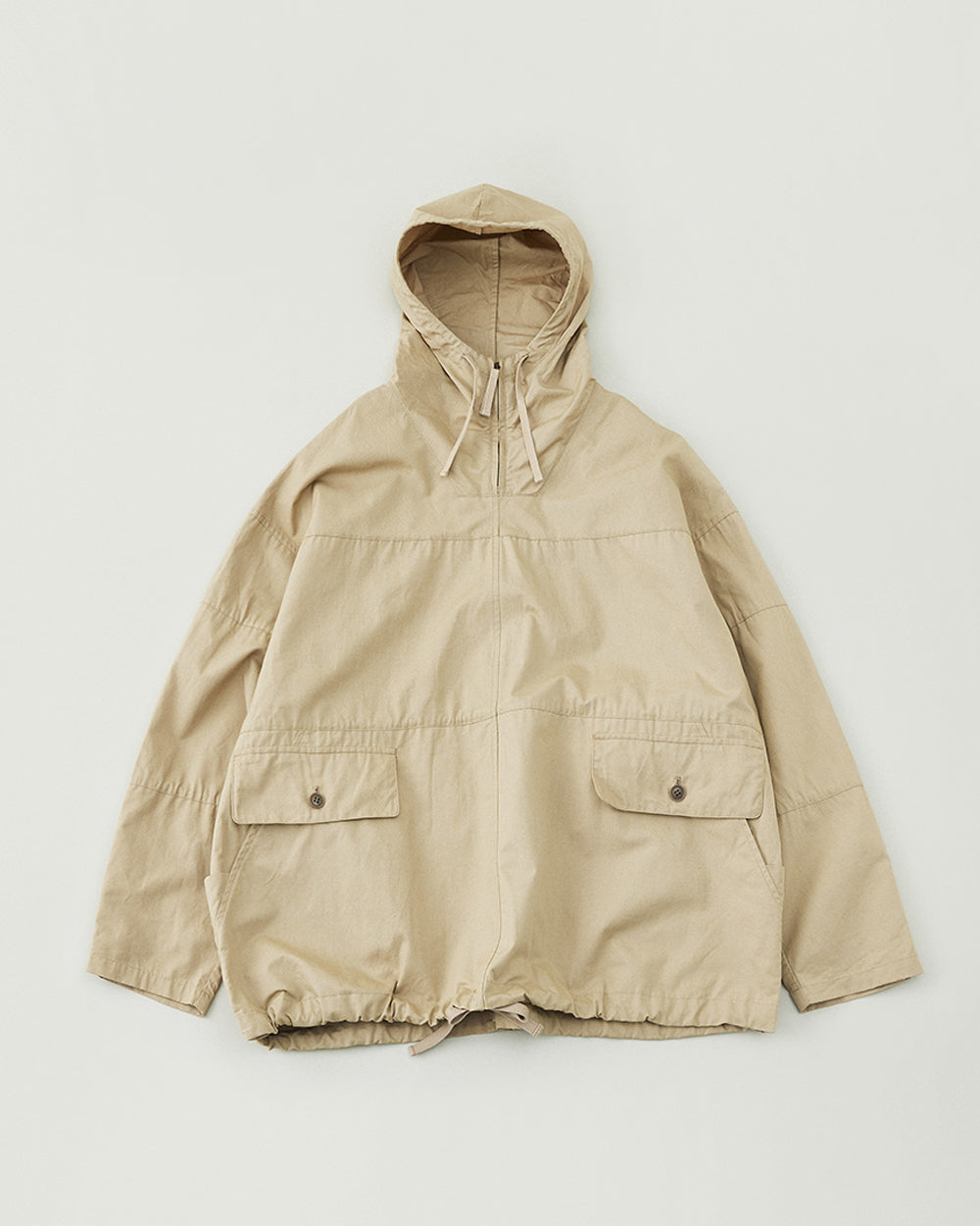 Oxford Cloth Hooded Smock