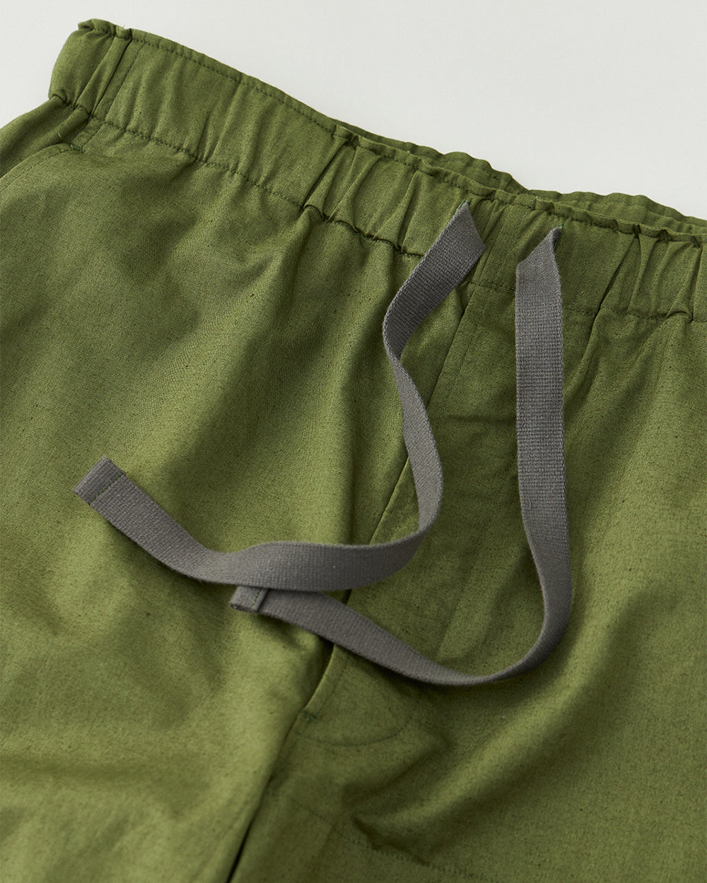 Oxford Cloth Wide Easy Trousers