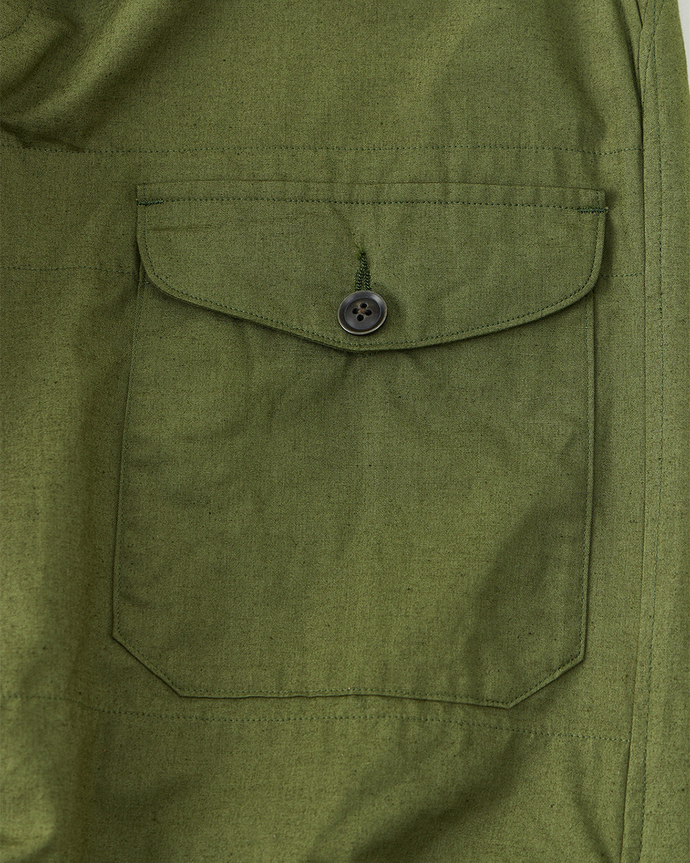 Oxford Cloth Wide Easy Trousers