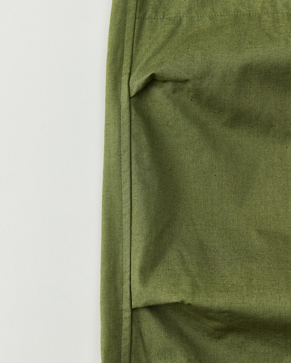 Oxford Cloth Wide Easy Trousers