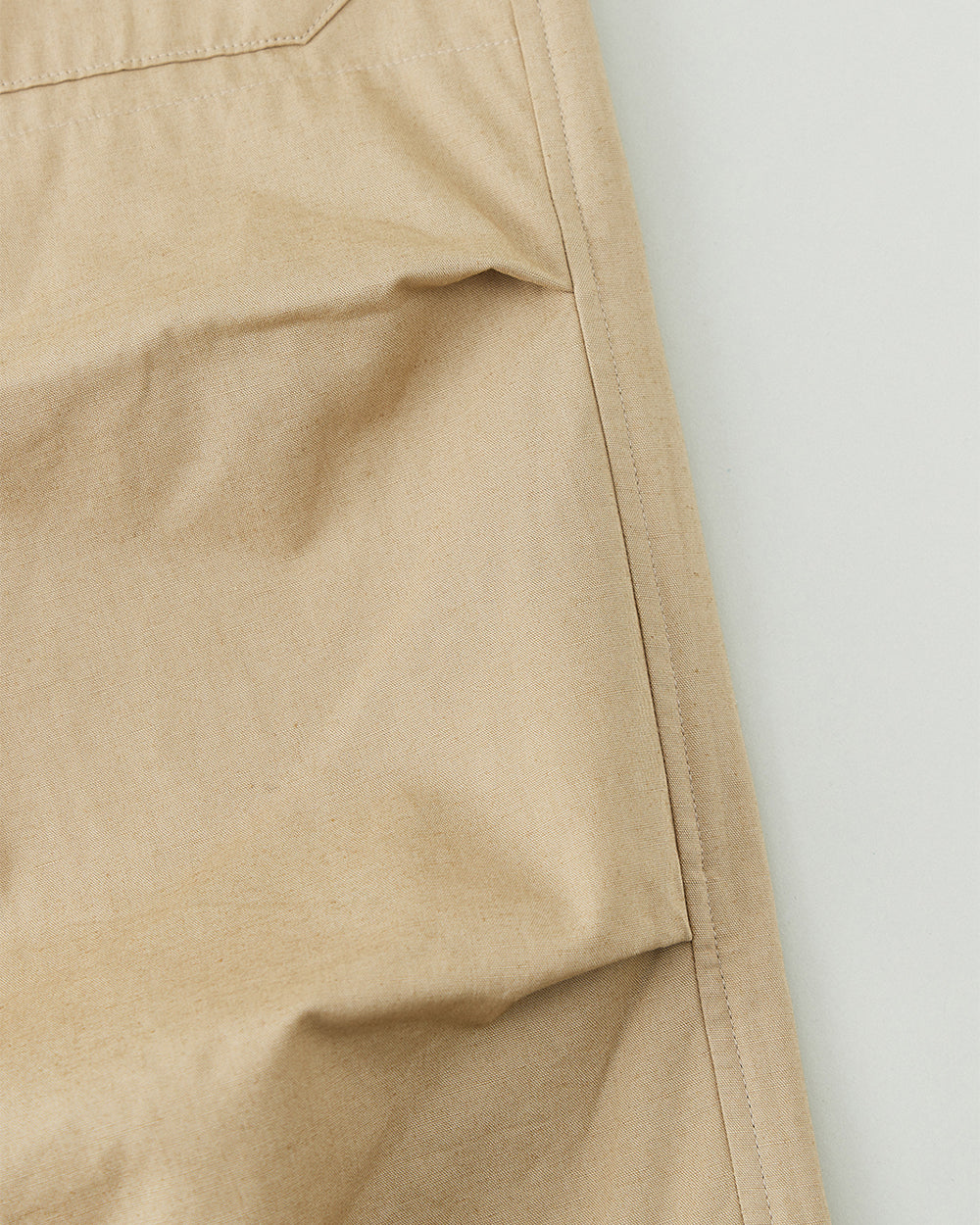 Oxford Cloth Wide Easy Trousers