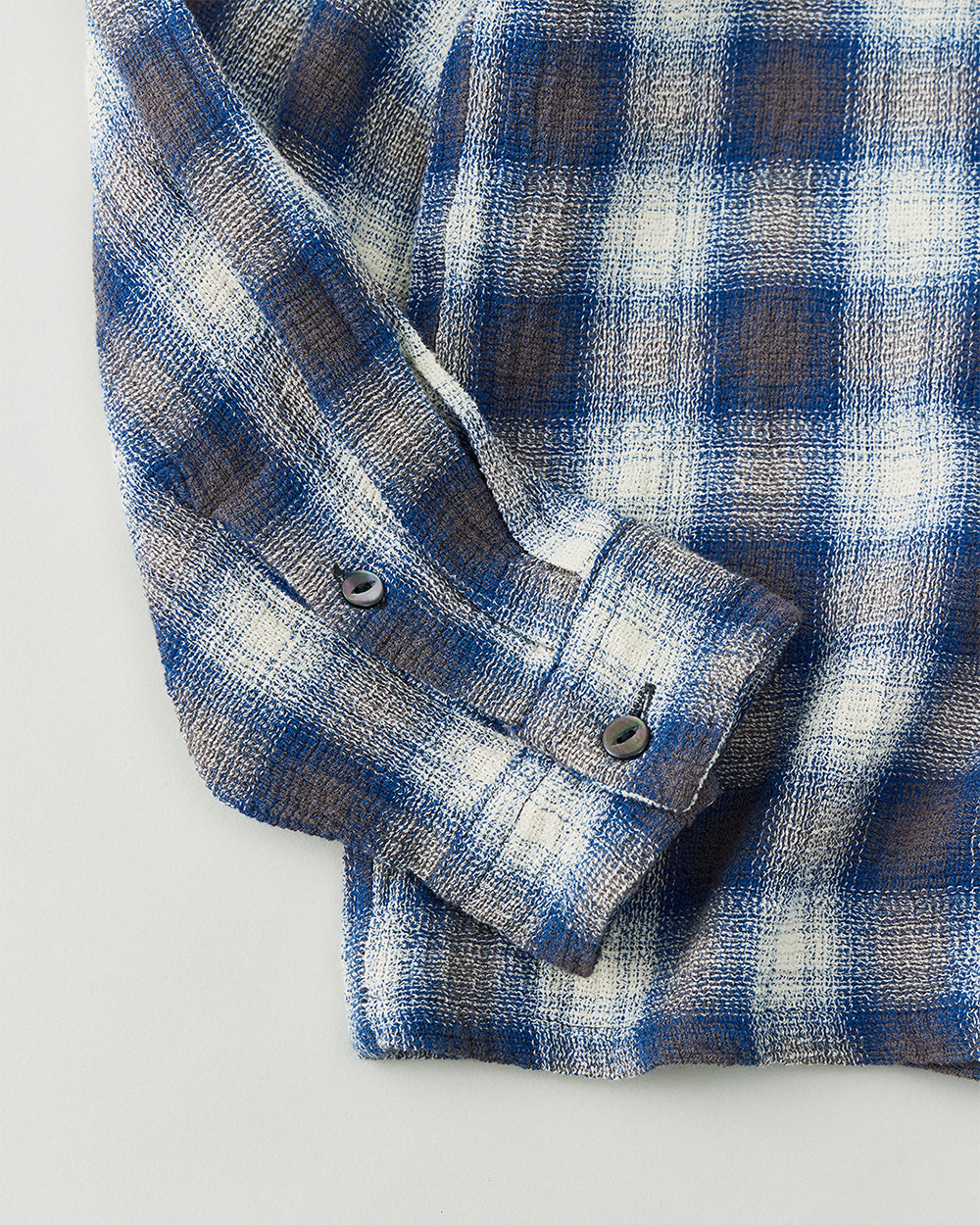 Panama Cloth Check Shirt