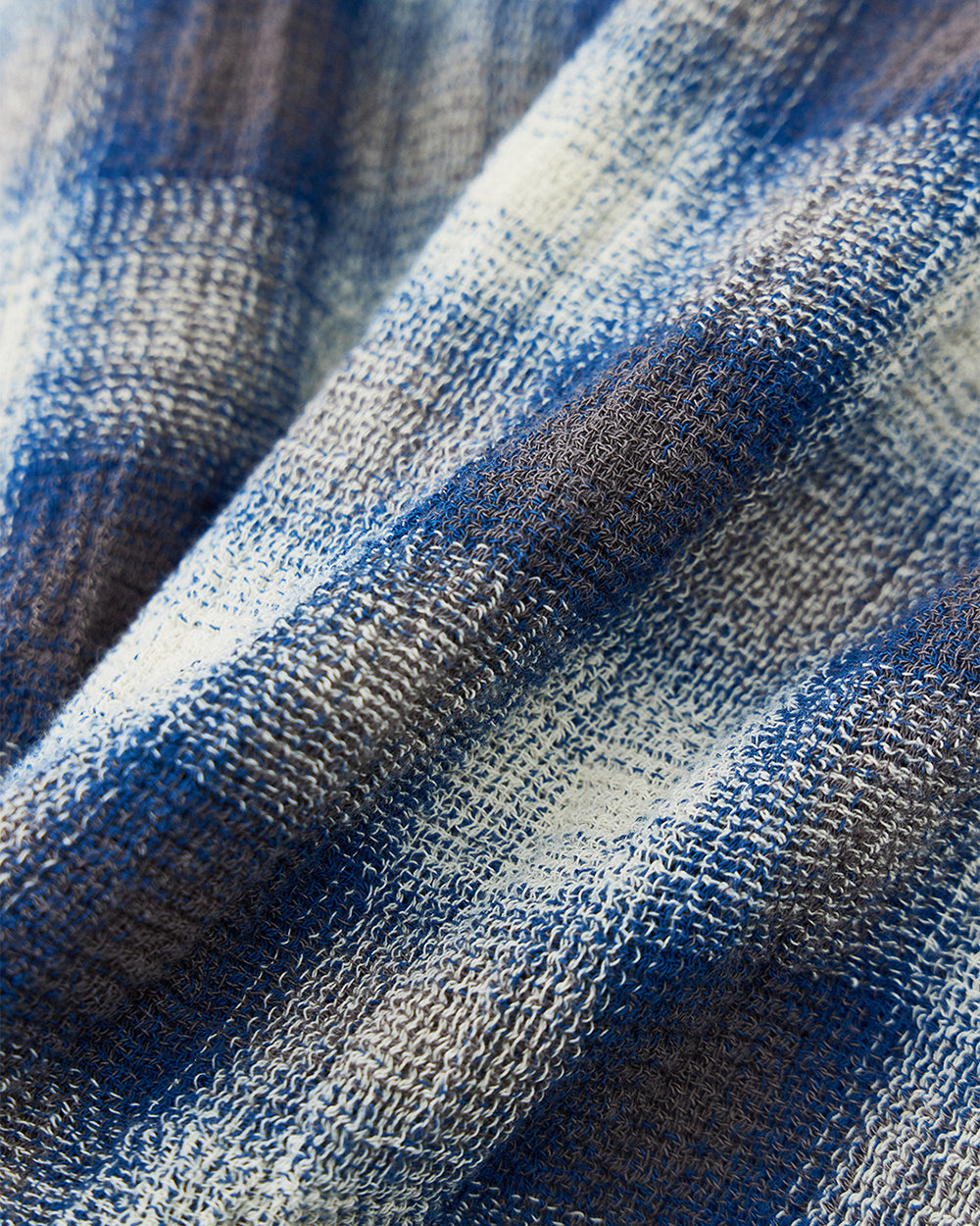 Panama Cloth Check Shirt