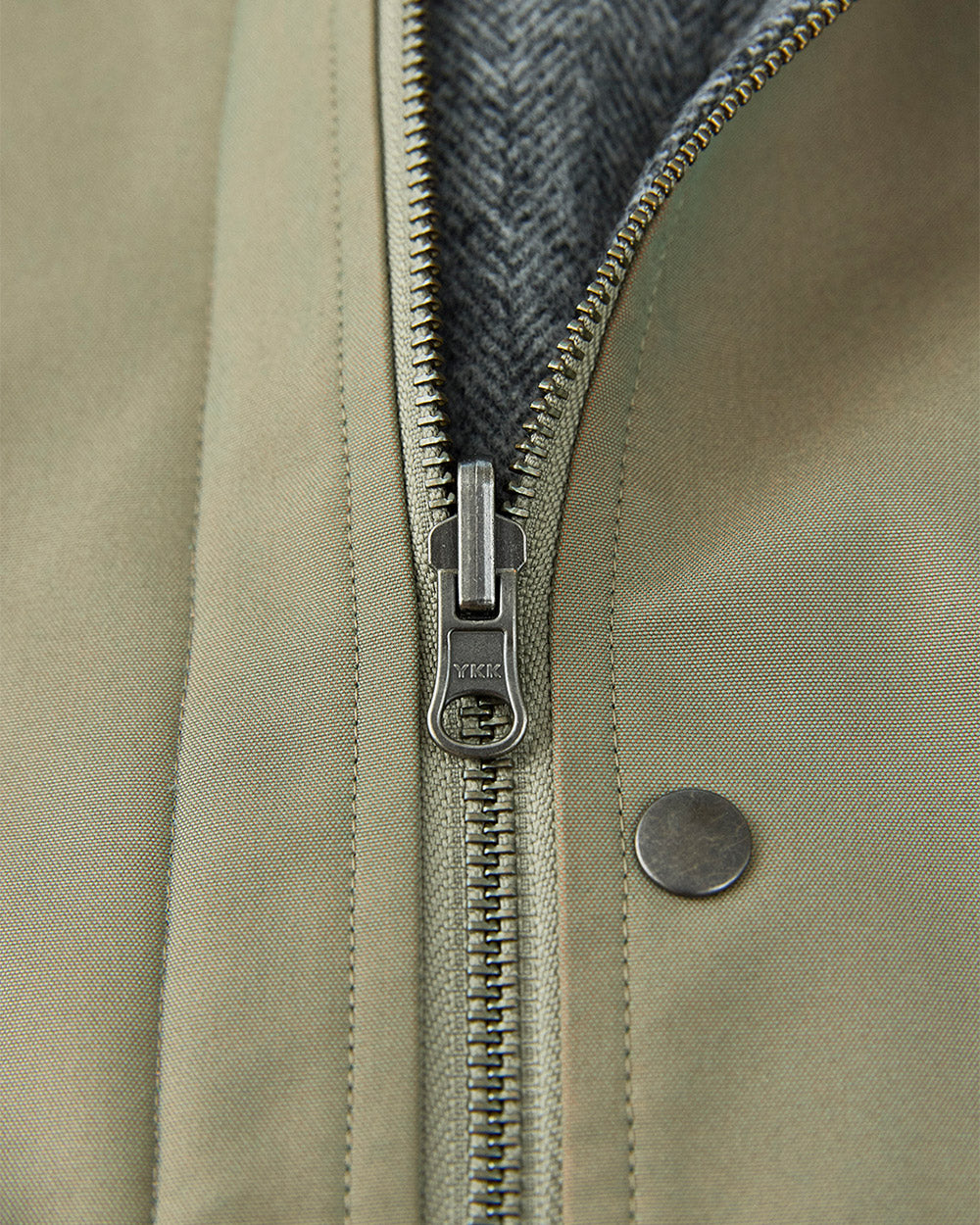Beaver Herringbone Reversible Coat
