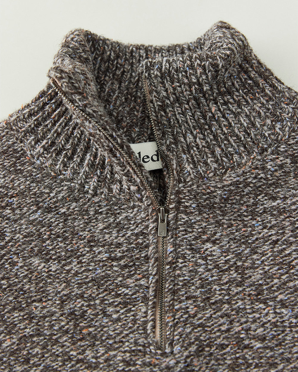 British Wool Half Zip Knit Made by macalastair