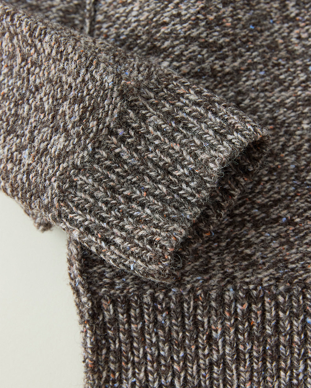 British Wool Half Zip Knit Made by macalastair
