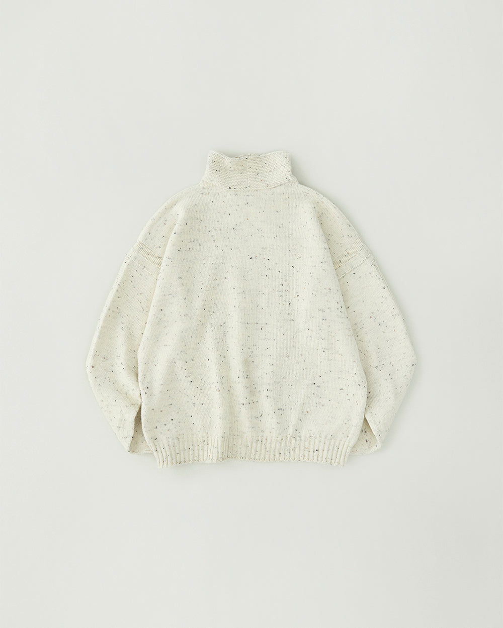 Merino Wool zip-up jumper Made by GUERNSEY WOOLLENS