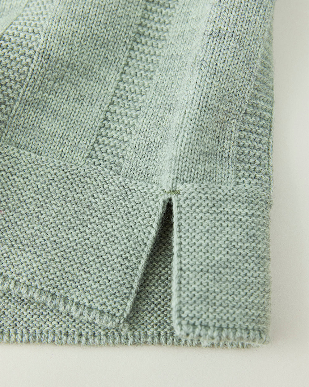 Merino Wool Roll Neck Sweater Made by GUERNSEY WOOLLENS