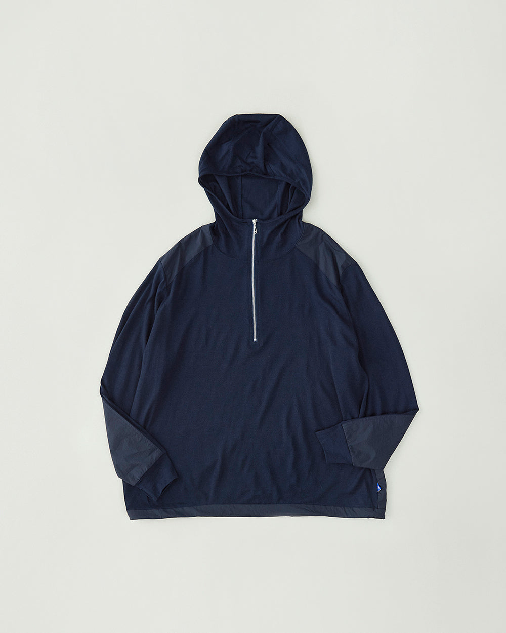 Merino Wool Military Hooded Sweater
