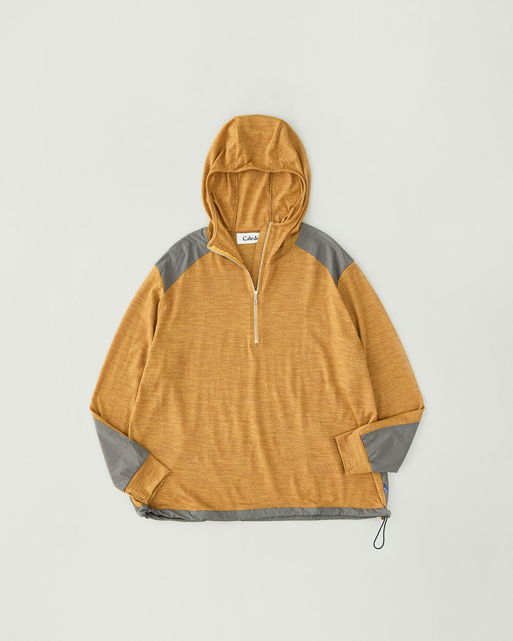 Merino Wool Military Hooded Sweater