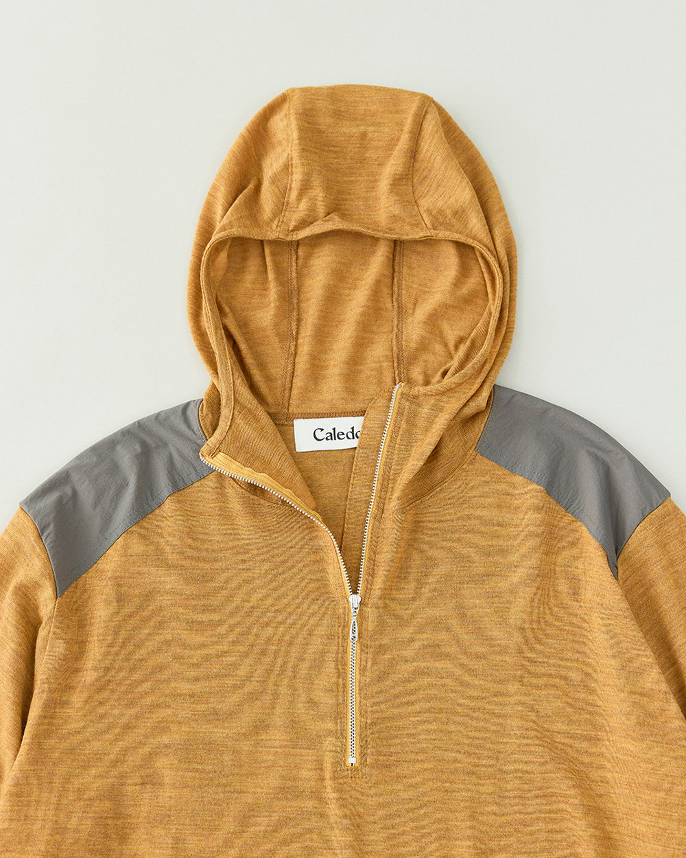 Merino Wool Military Hooded Sweater