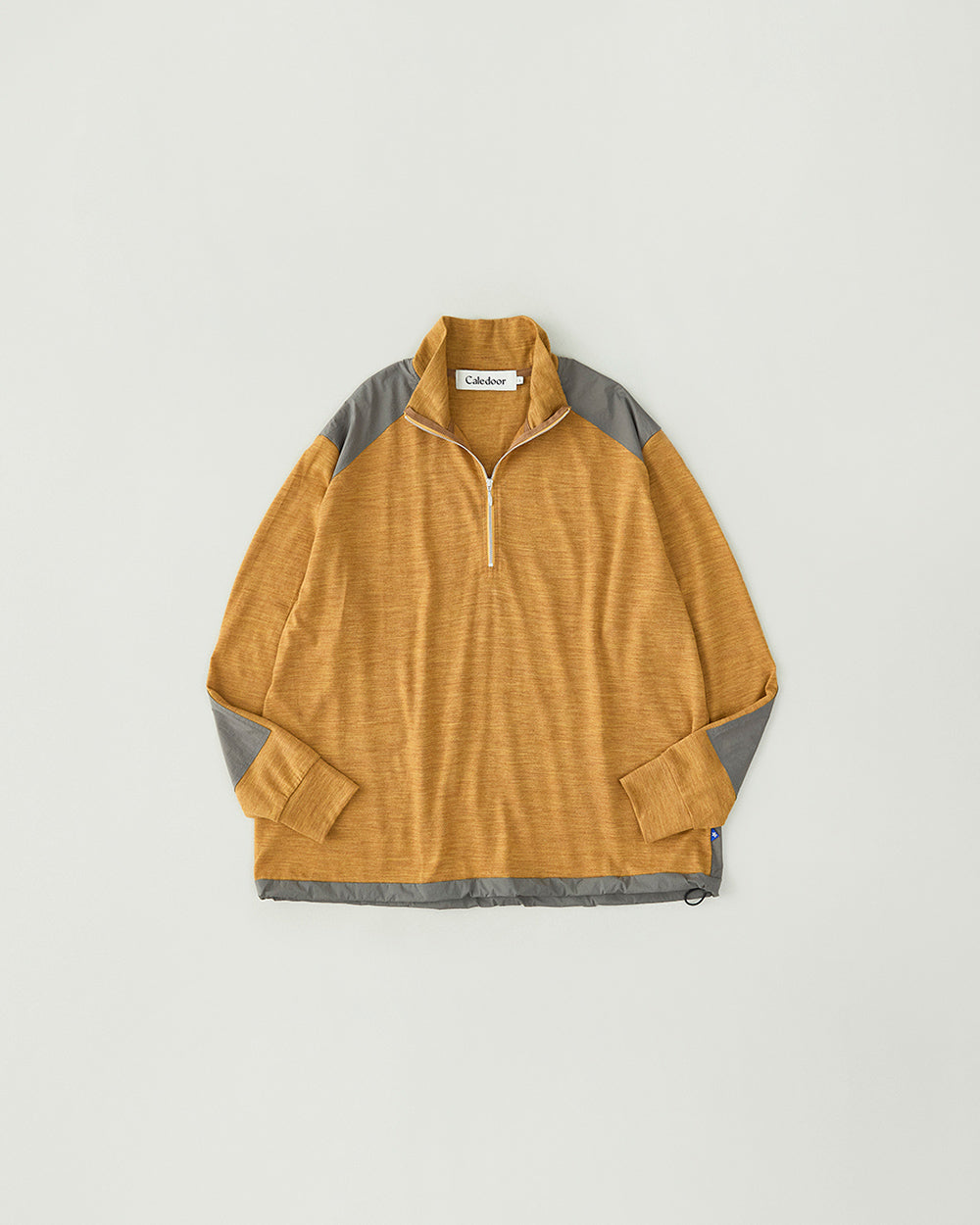Merino Wool Half Zip Sweater