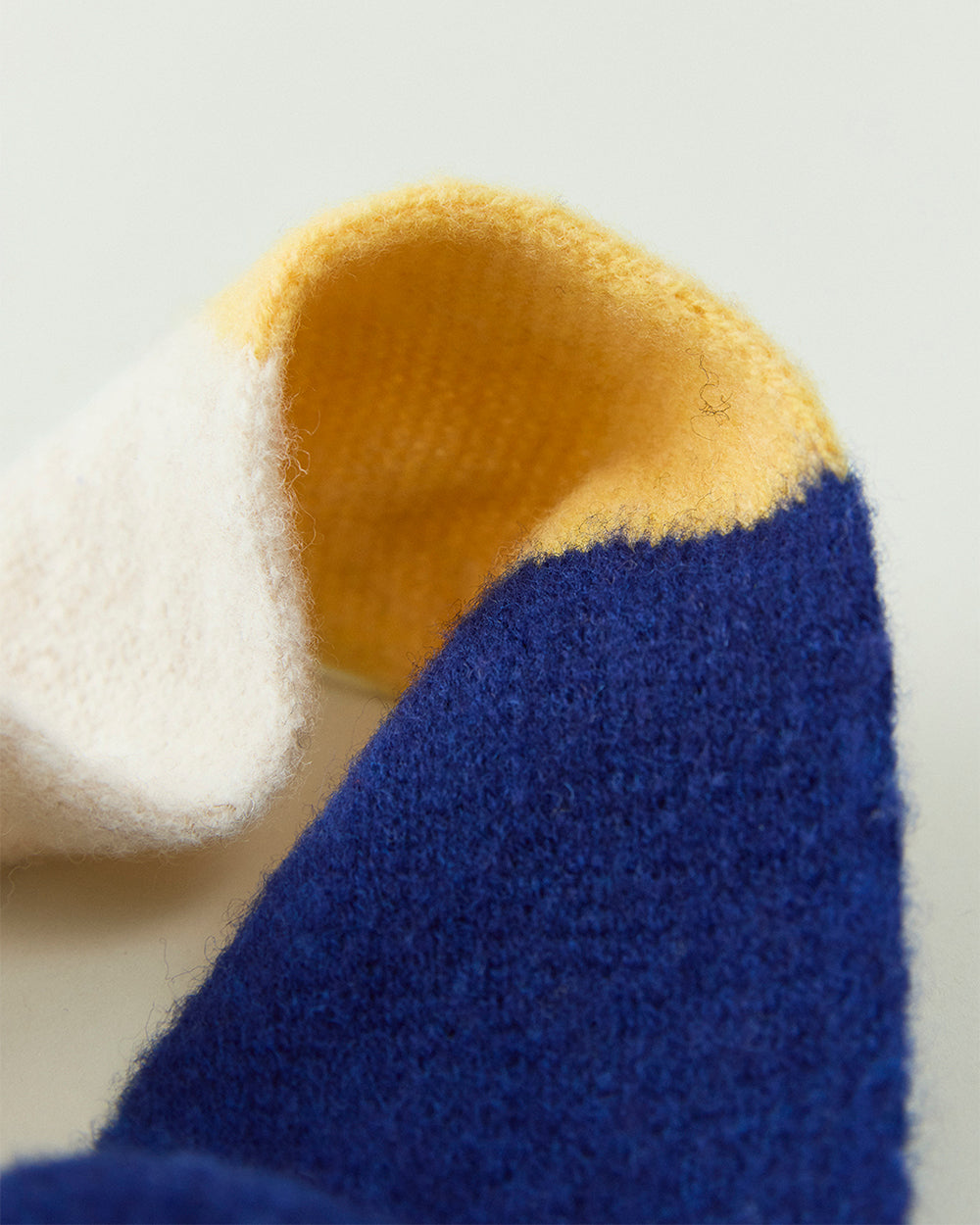 Rambling Brushed Wool Scarf