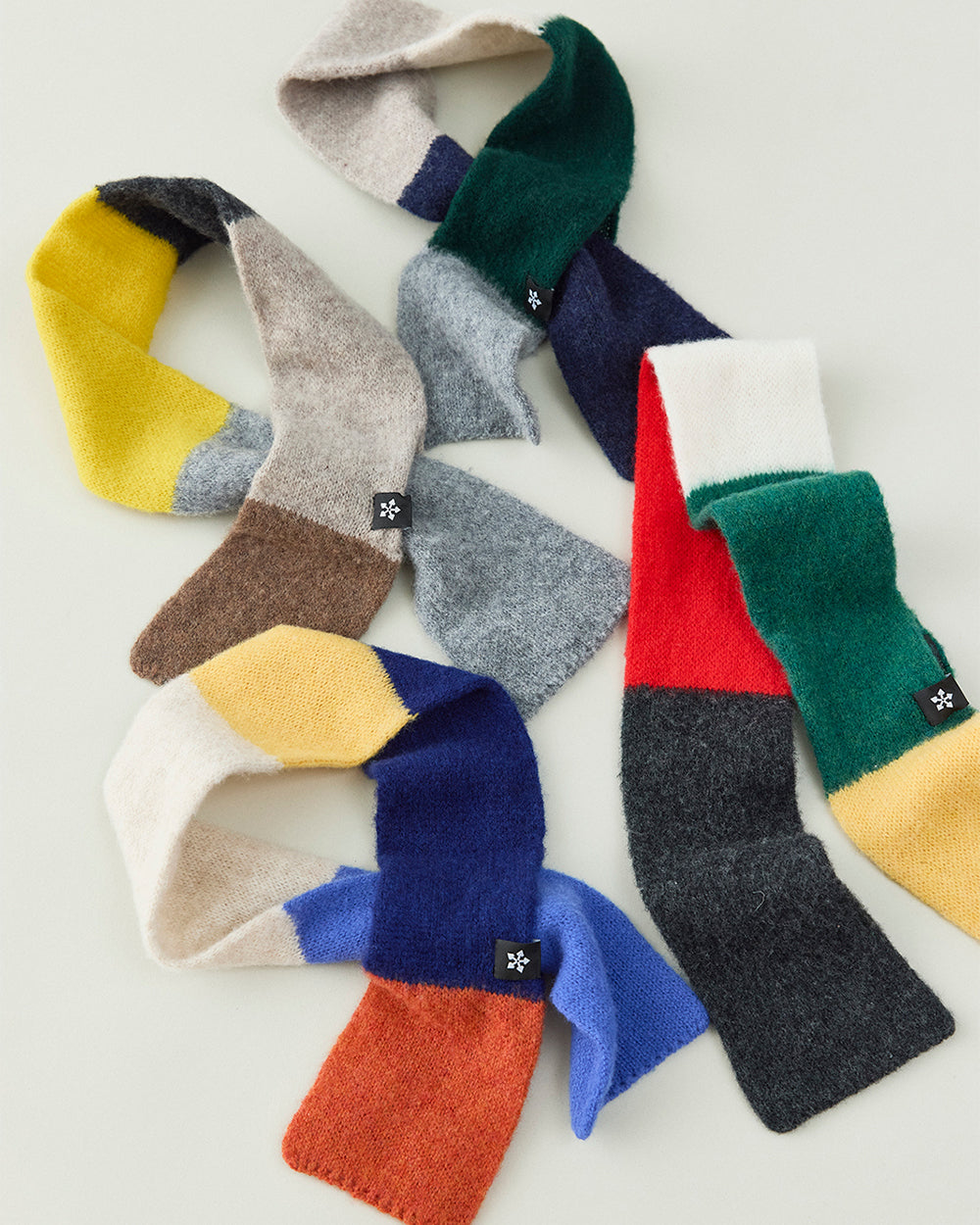 Rambling Brushed Wool Scarf