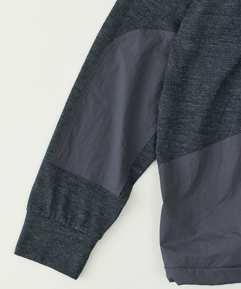 Merino Wool Half Zip Sweater