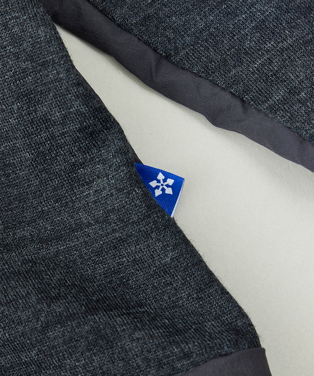Merino Wool Military Hooded Sweater