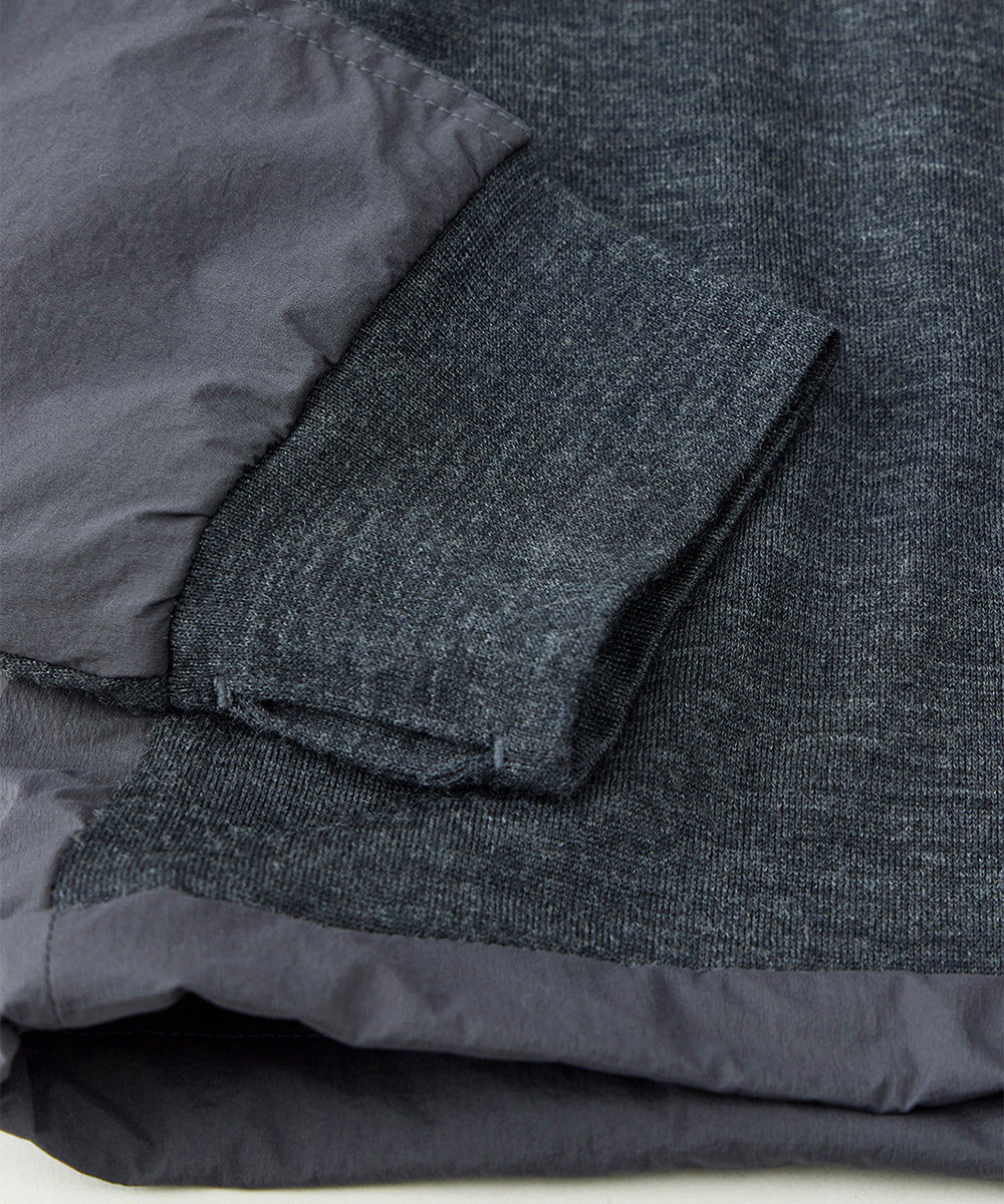 Merino Wool Military Hooded Sweater