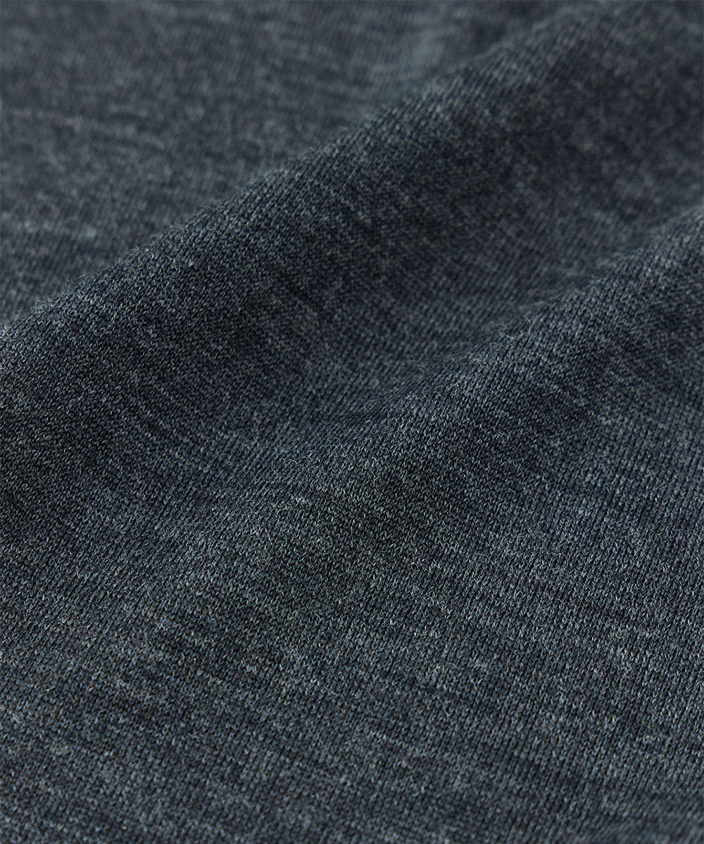 Merino Wool Military Hooded Sweater