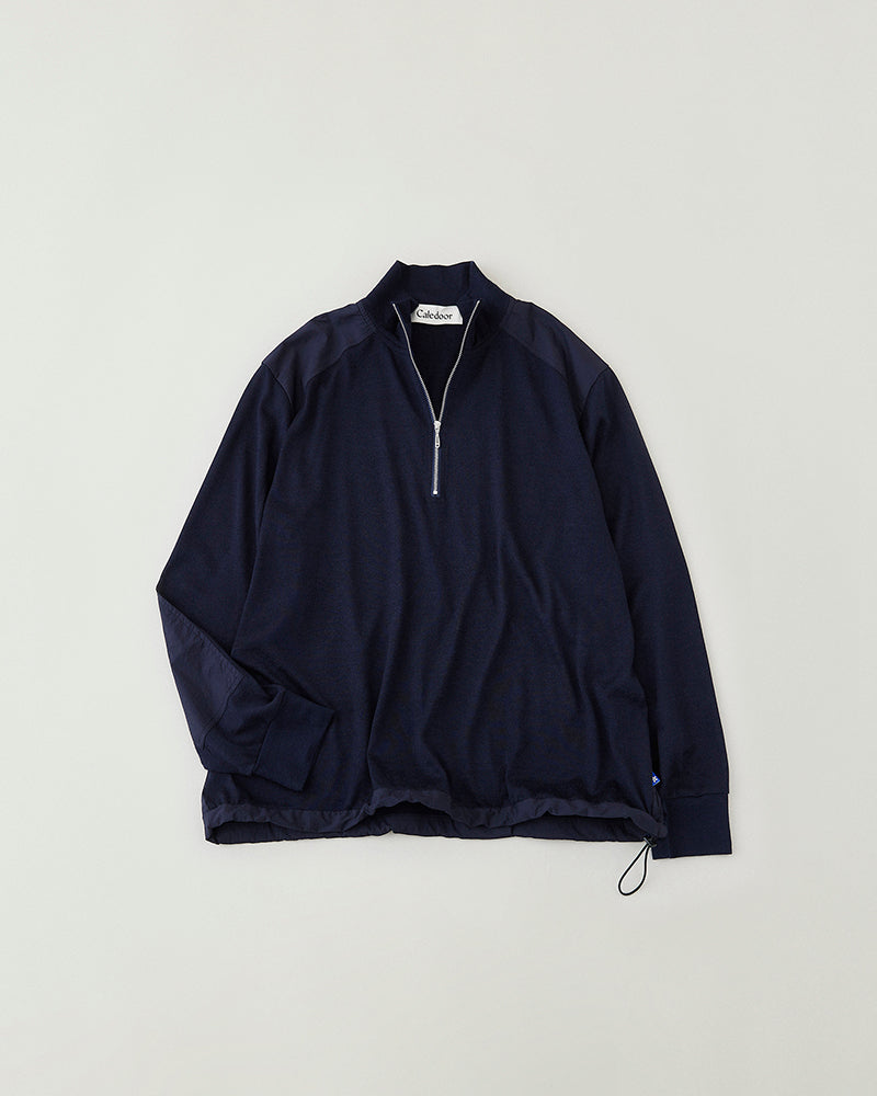 Merino Wool Half Zip Sweater