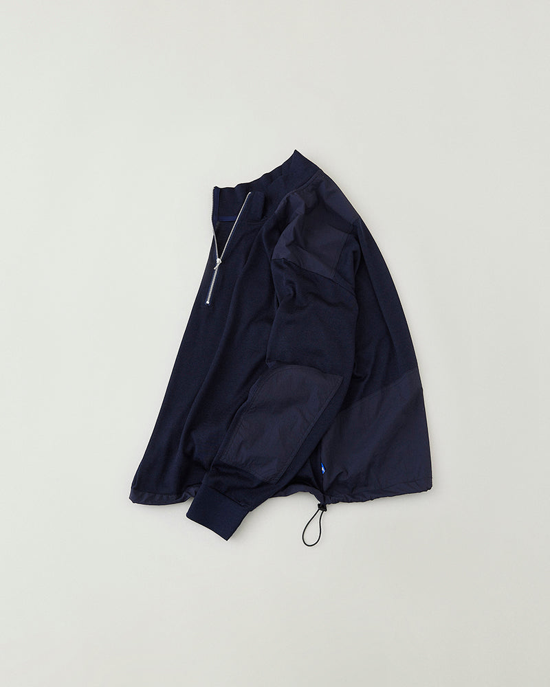 Merino Wool Half Zip Sweater