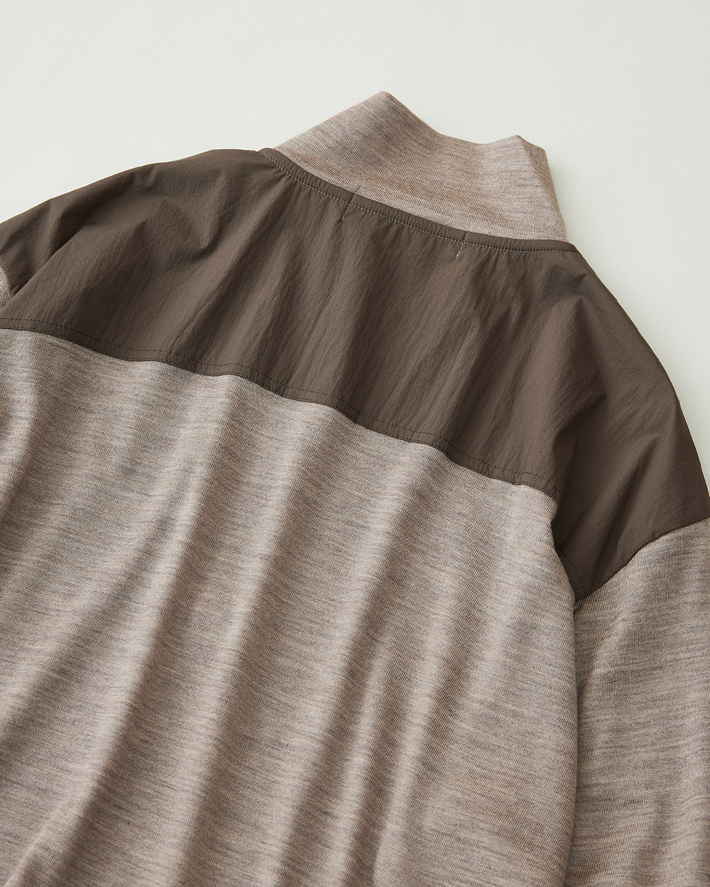 Merino Wool Half Zip Sweater