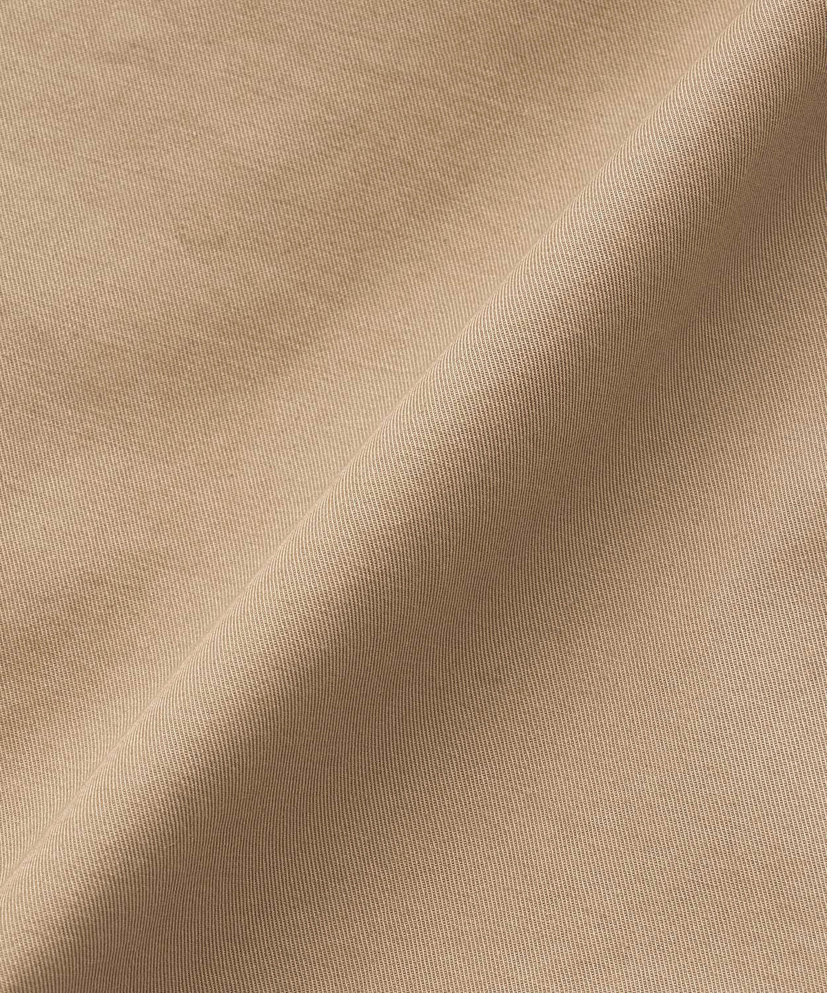 Cotton Gabardine One-piece collar raglan coat