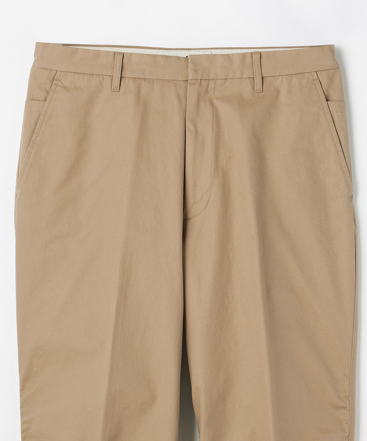 Cotton Gabardine Rambling Gather Trousers